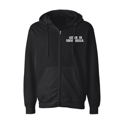 Face Zip Hoodie