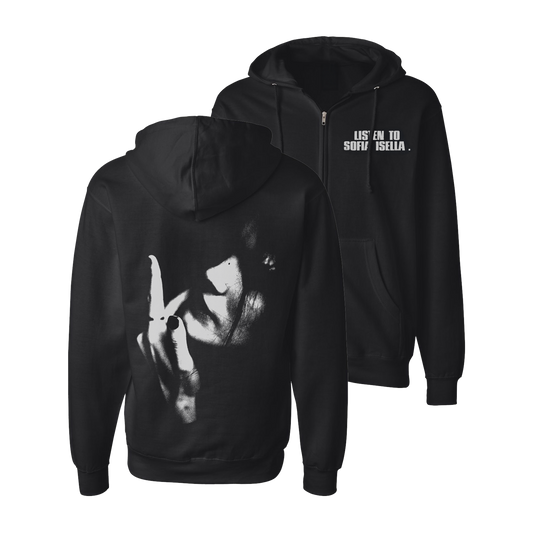 Face Zip Hoodie
