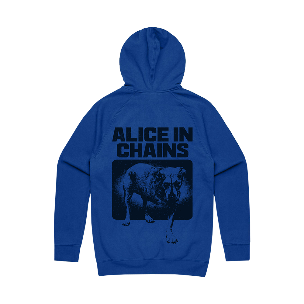 Alice in Chains Blue Dog Hoodie