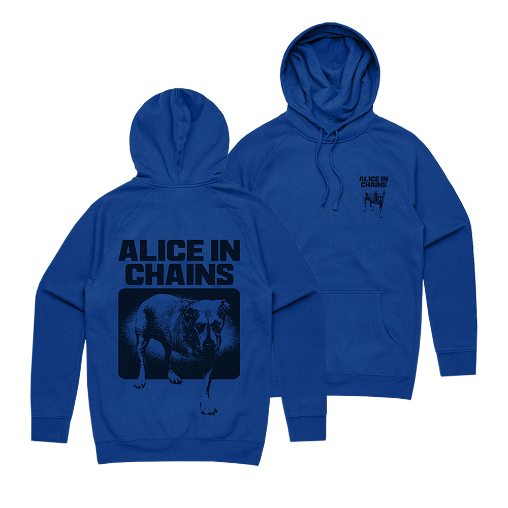 Alice in Chains Blue Dog Hoodie