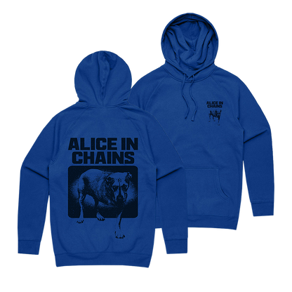 Alice in Chains Blue Dog Hoodie
