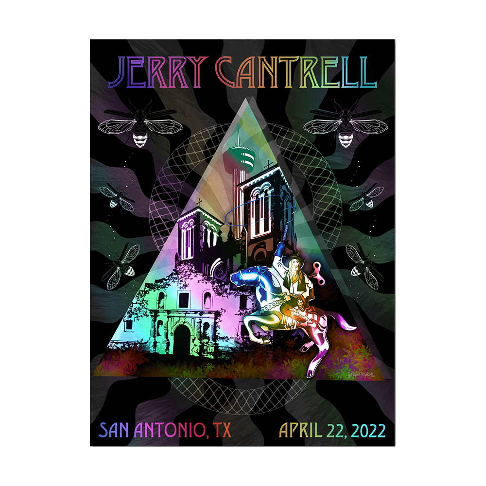Brighten 2022 Tour San Antonio Numbered Poster