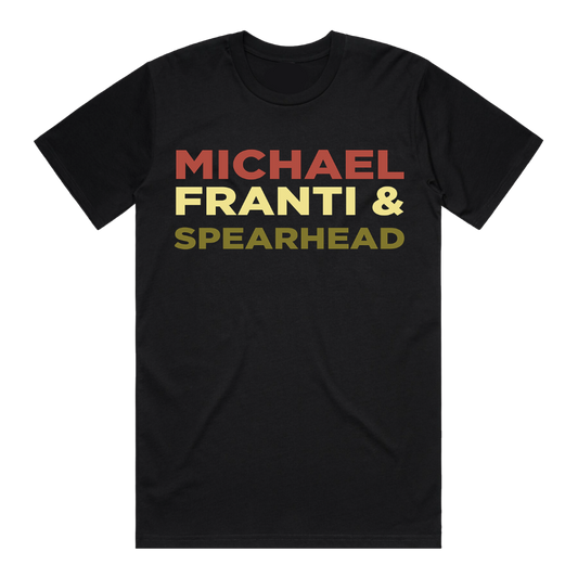 Michael Franti & Spearhead Reggae Black T-Shirt