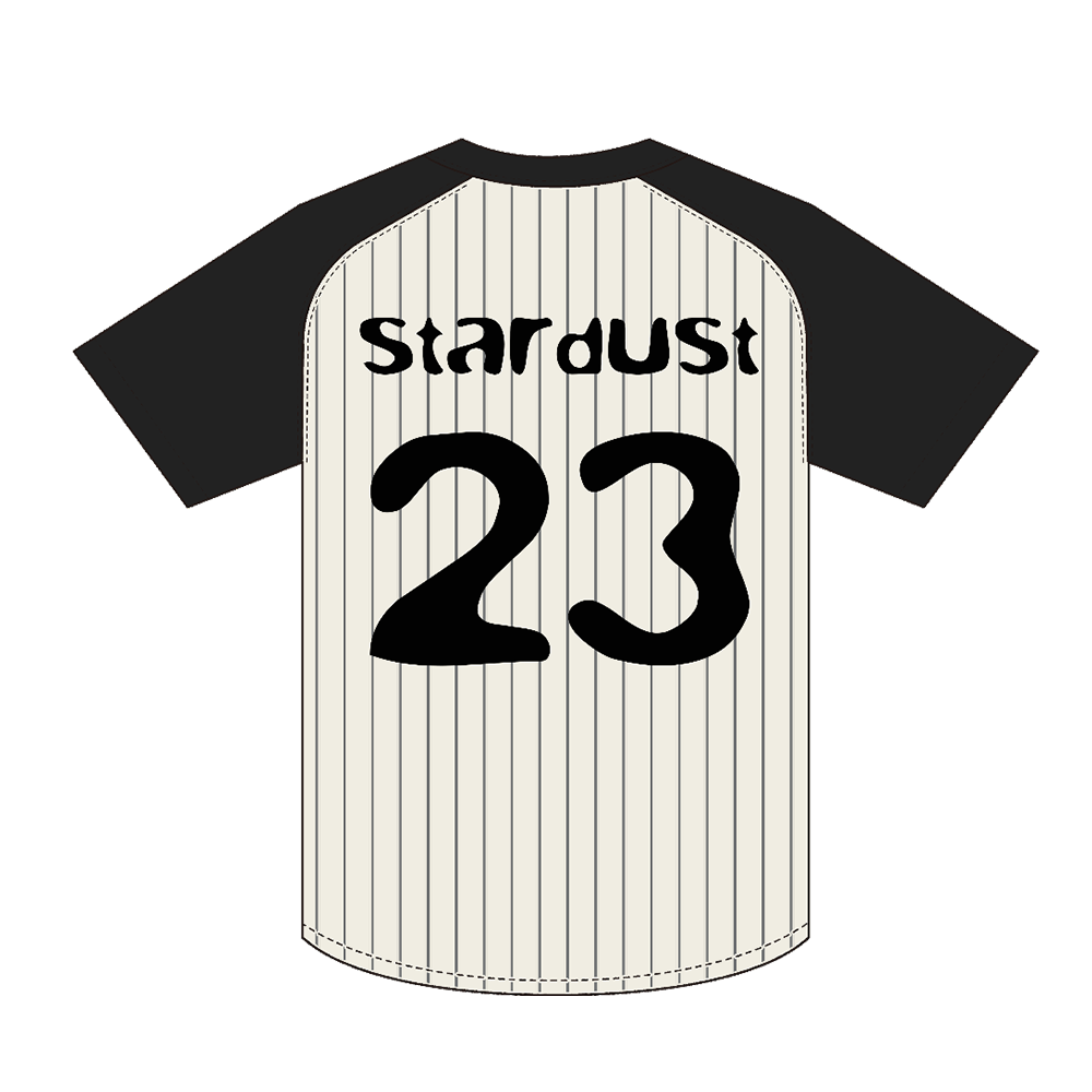 Stardust Pinstripe Baseball Jersey
