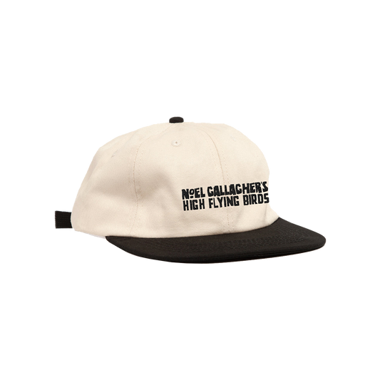 Official Noel Gallagher's High Flying Birds Merchandise. 100% cotton stone washed baseball cap.