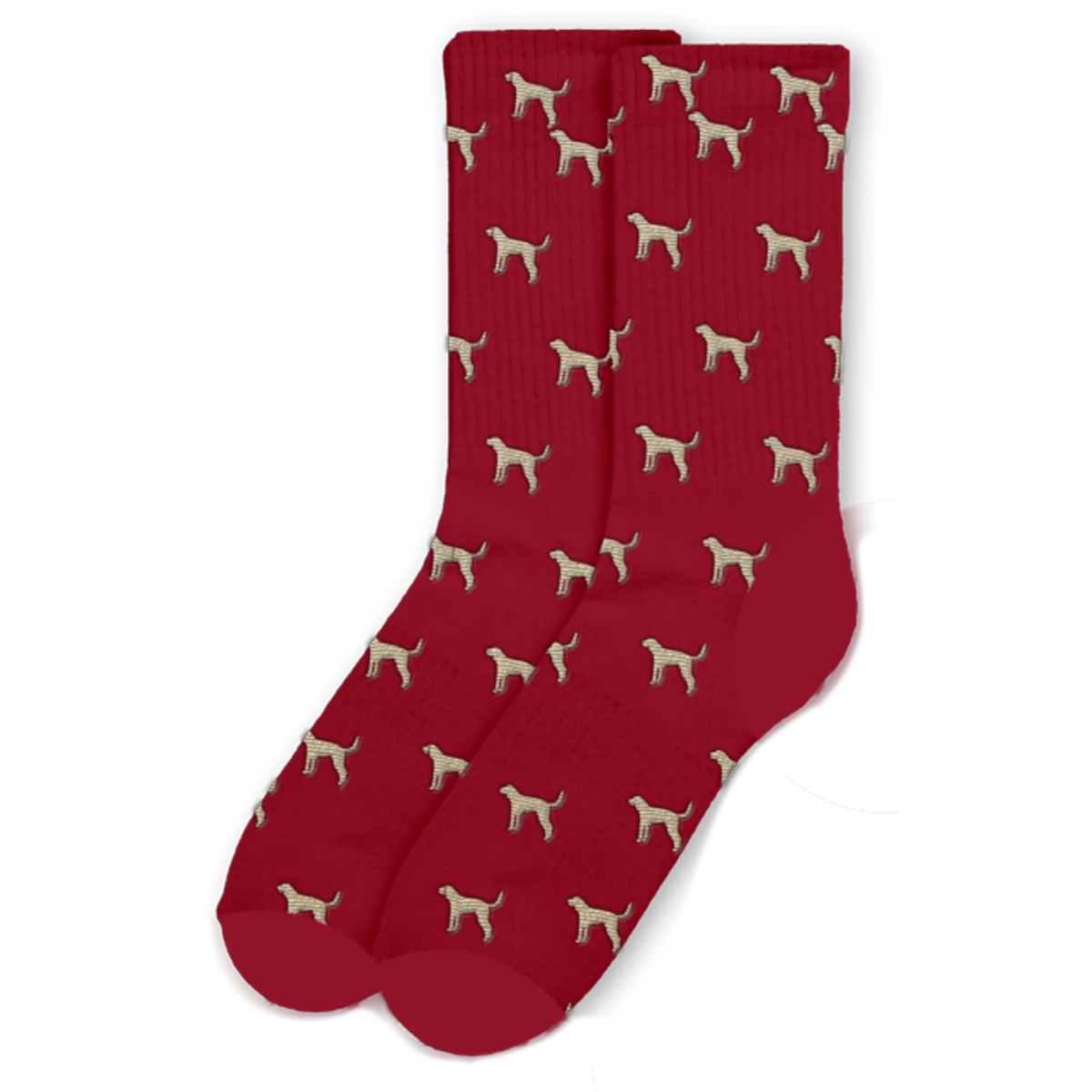 Red Hounds Socks