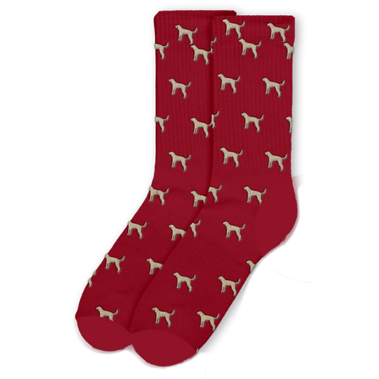 Red Hounds Socks